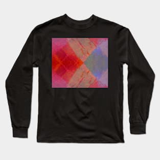 Fire And Ice abstract art original unique Long Sleeve T-Shirt